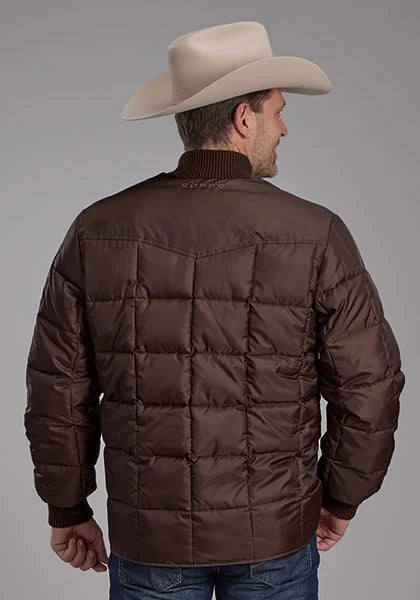 Roper 1473 Poly Filled (Dark Brown) - Men's Jacket