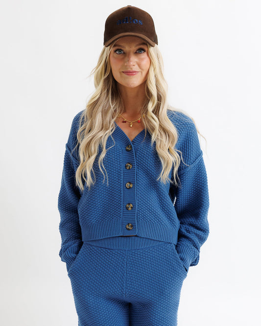 Christine V-Neck Slopes Knit Sweater