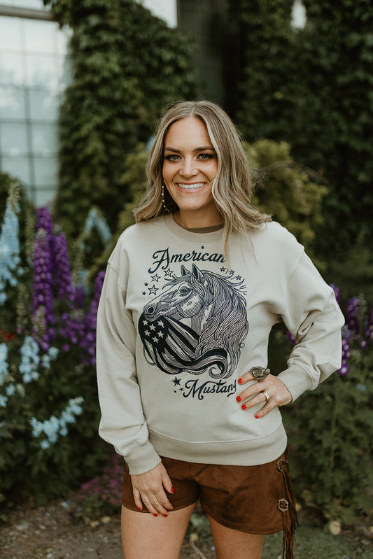 American Mustang Pullover