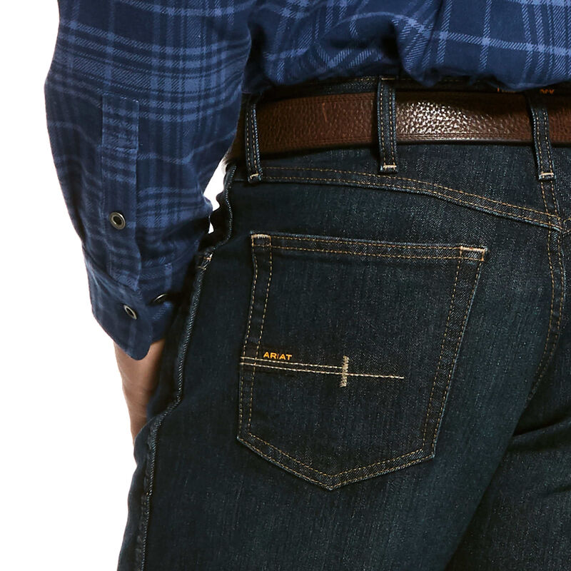 Ariat Rebar M4 Low Rise DuraStretch Basic Stackable Straight Leg Jean