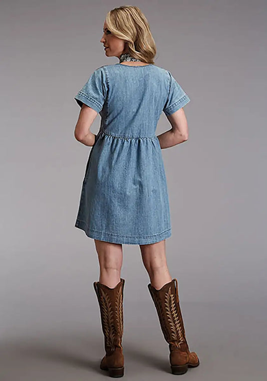 Stetson Light Weight Denim Dress - Women's Dress