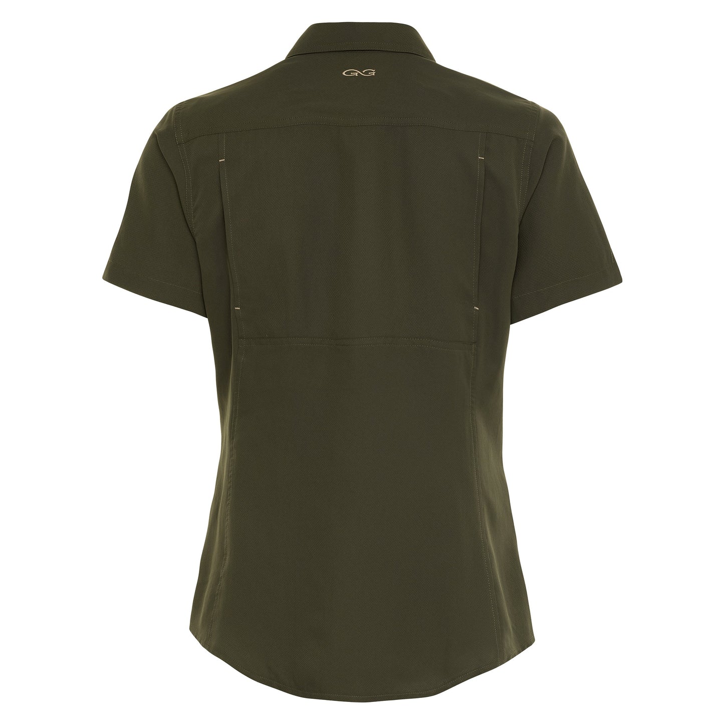 GameGuard Agave Ladies MicroFiber Shirt Button Down Green Outdoor
