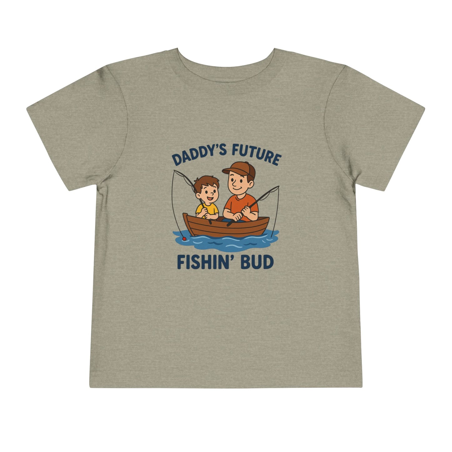 Daddy's Little Fishing Bud Tee for Toddlers