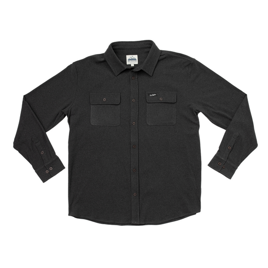 Men's Flex Flannel - Coal Black