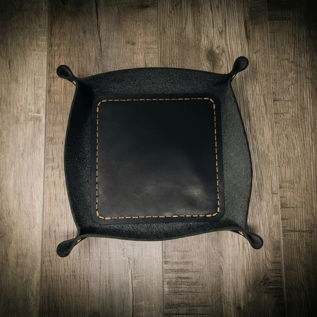 Handmade Full-Grain Leather — Valet Tray
