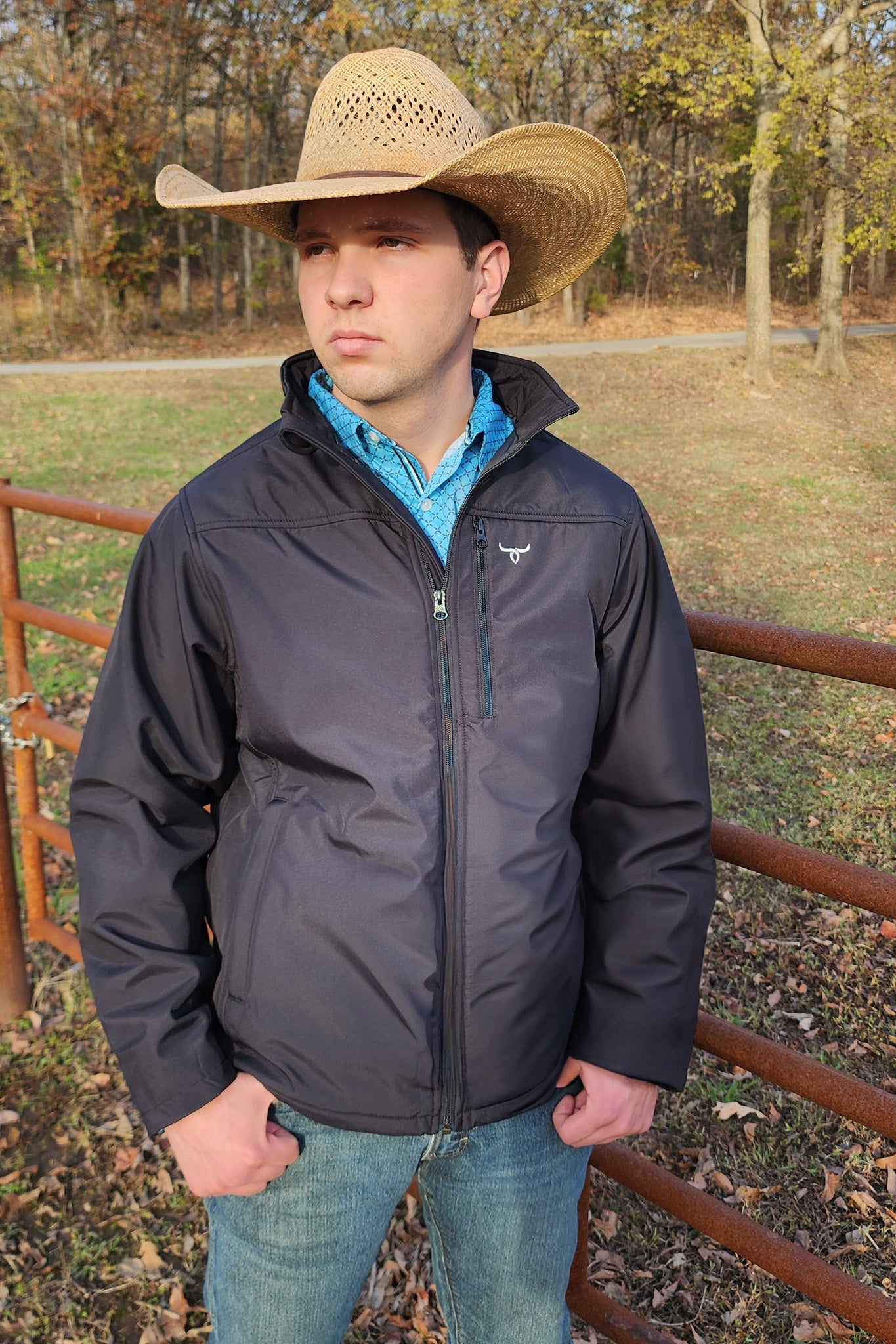 Drover Concealed Carry Jacket - Black