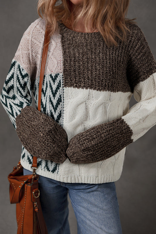 Norah Knotted Loose Fit Sweater