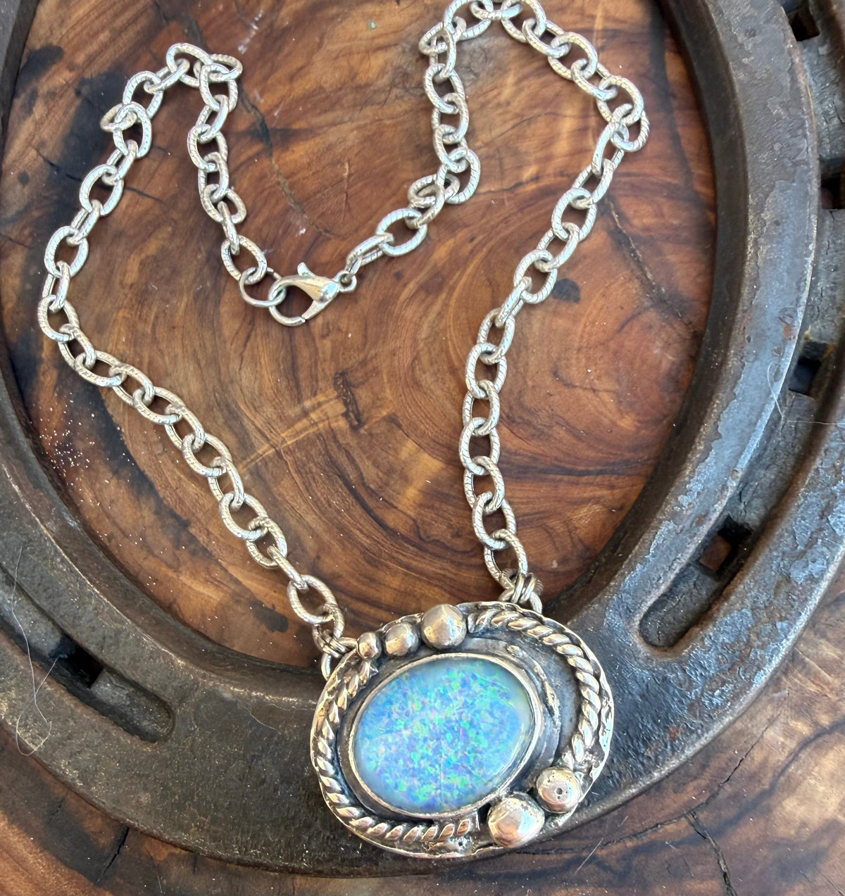 Dorothy Series | Idaho Spencer Opal Heirloom Necklace