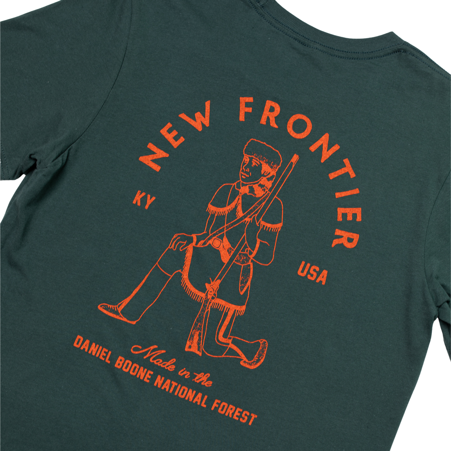 Daniel Boone T-Shirt - Forest Green