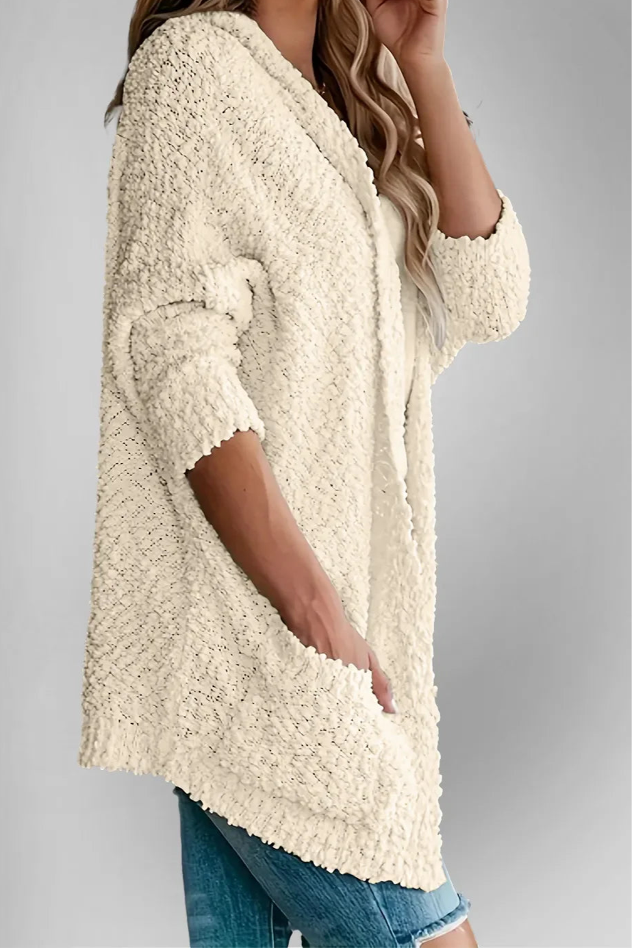 Casual Luxe Pocket Knit Duster Cardigan
