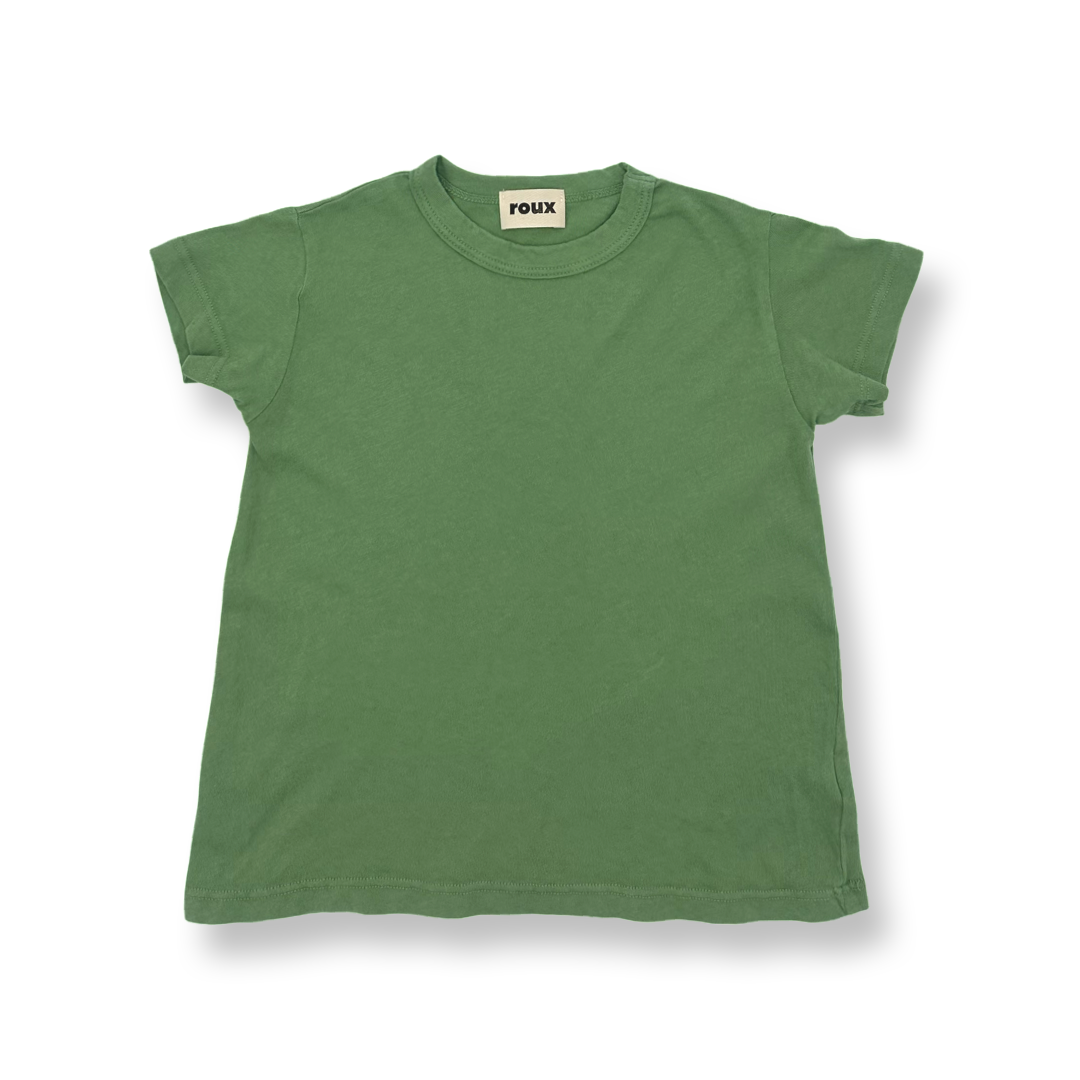 Roux Toddler up to 6T Solid Cotton Drake Tee Made in USA