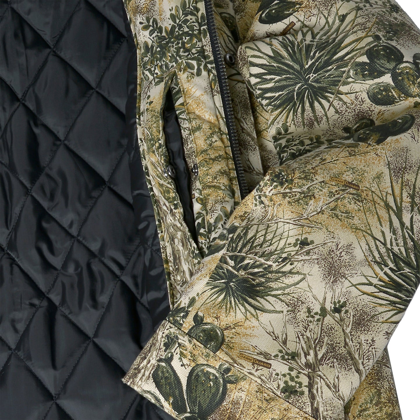 GameGuard Barn Jacket Camo Insulated Snap Close Pockets Windproof