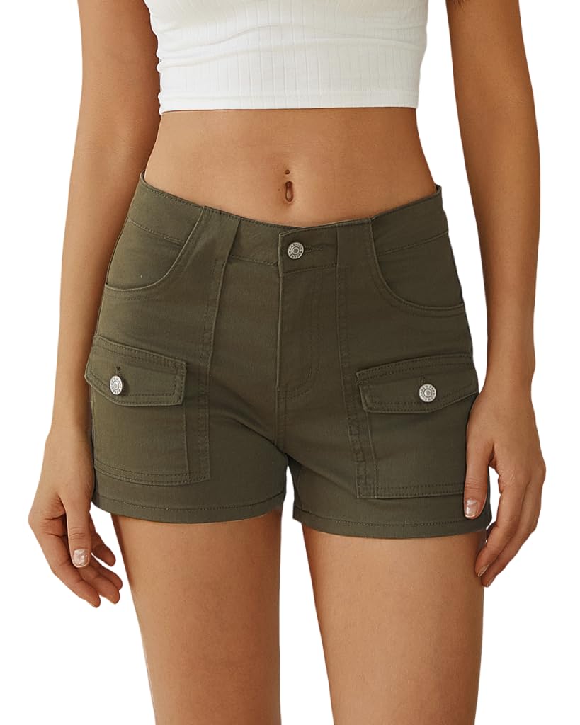 Ripped Denim Jean Shorts