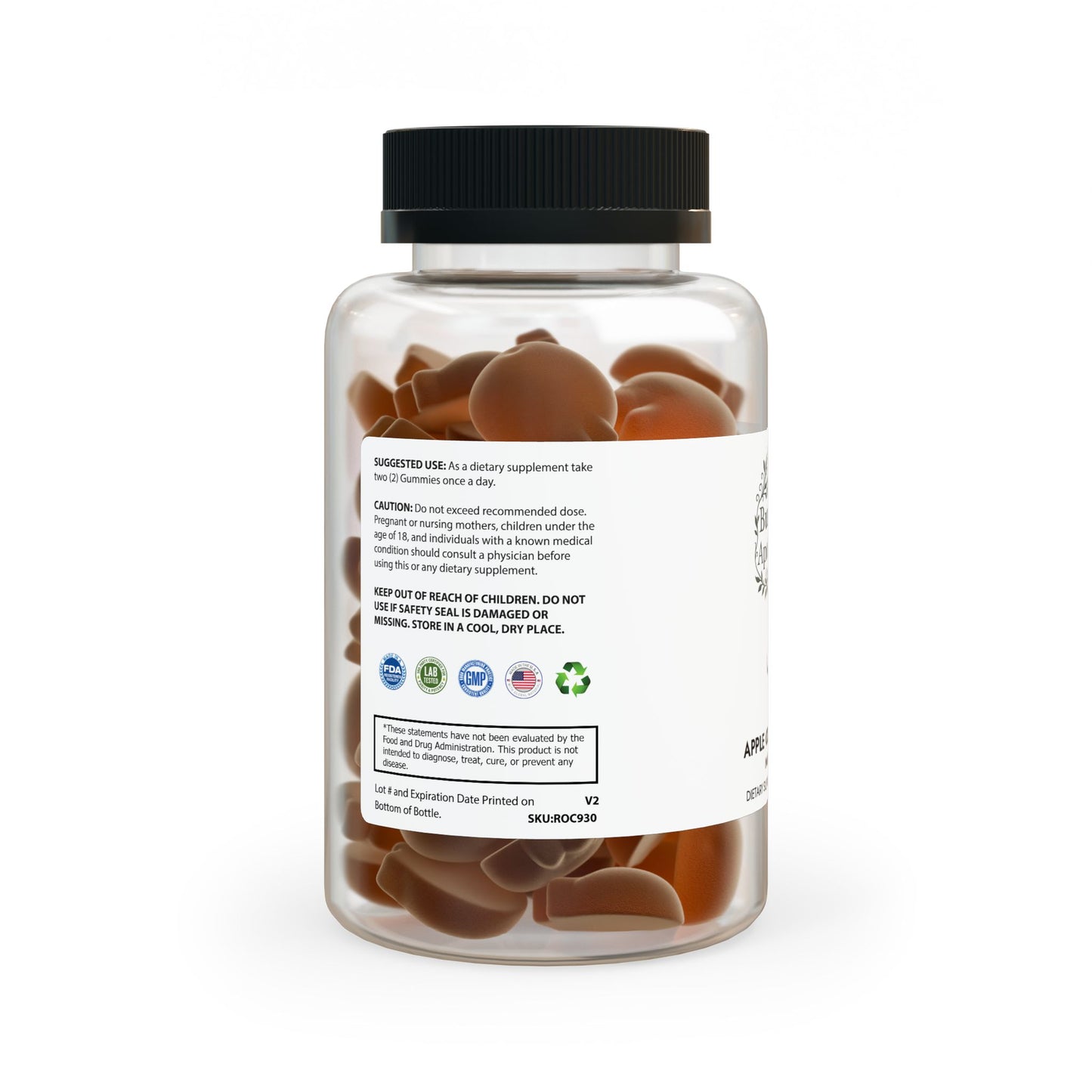 Apple Cider Vinegar Gummies (60 Gummies)