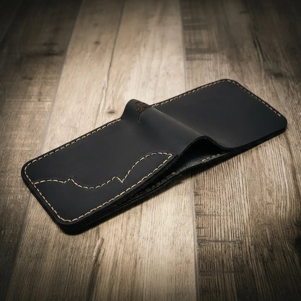 Western Bifold Wallet - Black