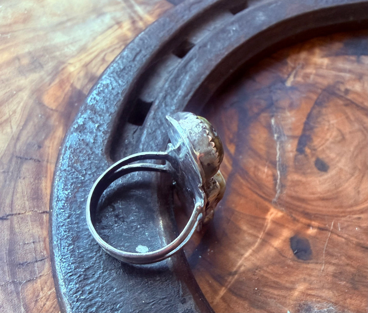 Dorothy Series | Sonoran Gold & Golden Hills Turquoise Ring