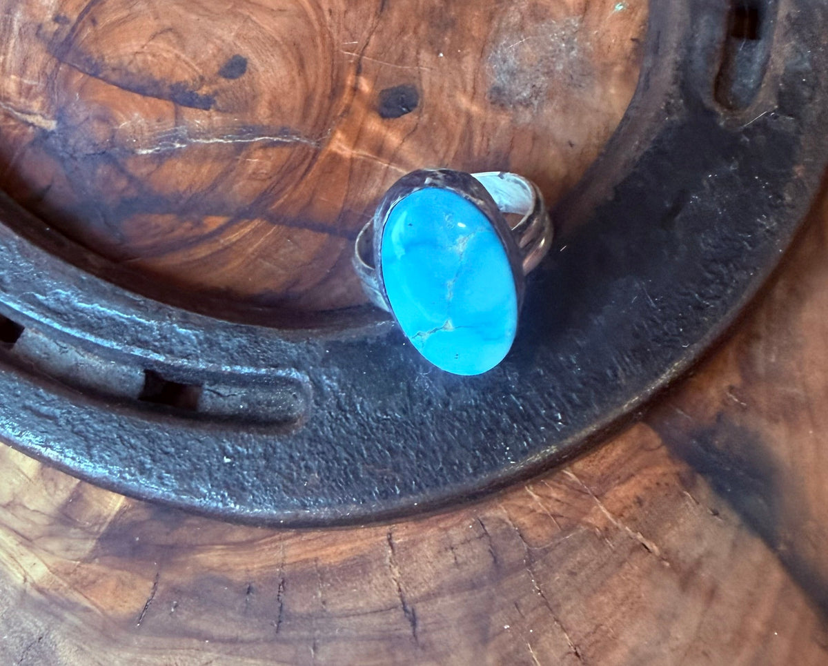Dorothy Series | Fox Turquoise Oval Ring