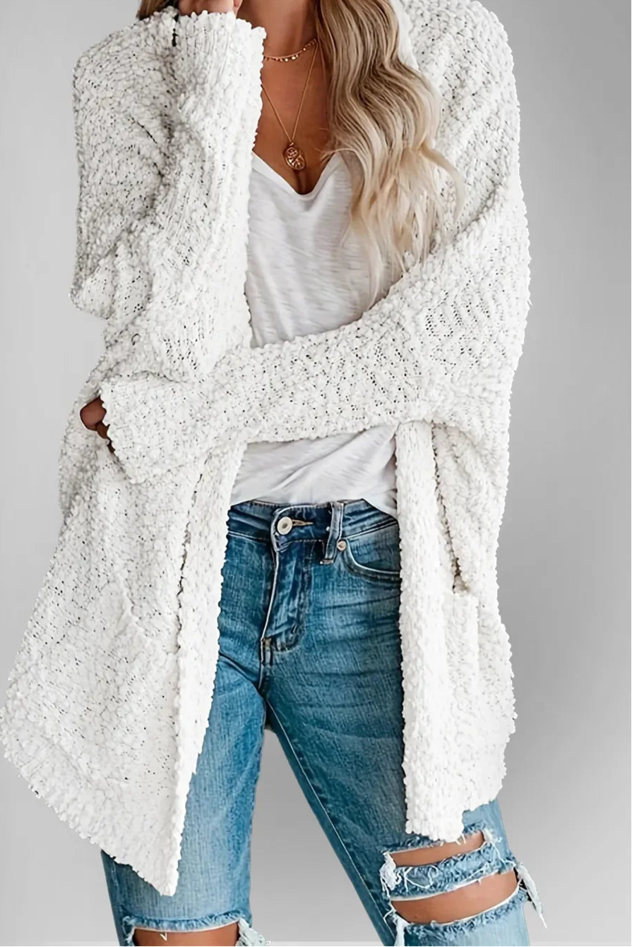 Casual Luxe Pocket Knit Duster Cardigan