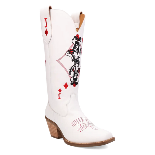 Dingo Jack of Diamonds - Women's Leather Cowgirl Boots - 2 Color Options