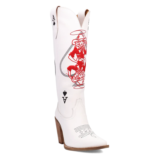 Dingo Ace of Spades - Women's Leather Cowgirl Boots - 2 Color Options