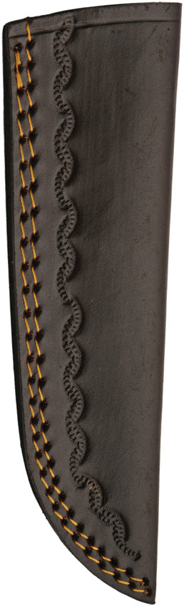 Damascus Elk Stag Hunter Fixed Blade Knife view 2