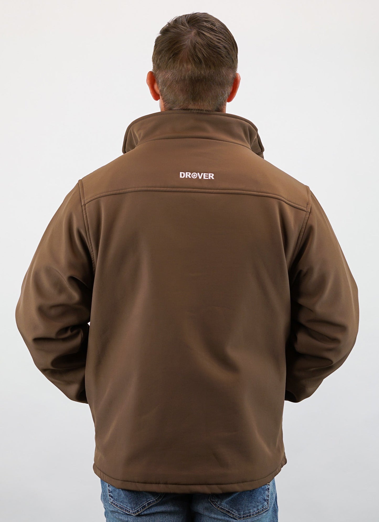 Drover Softshell Jacket, With Concealed Carry Holster - Brown