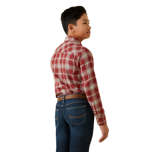 Boys Holton Retro LS- Rosewood