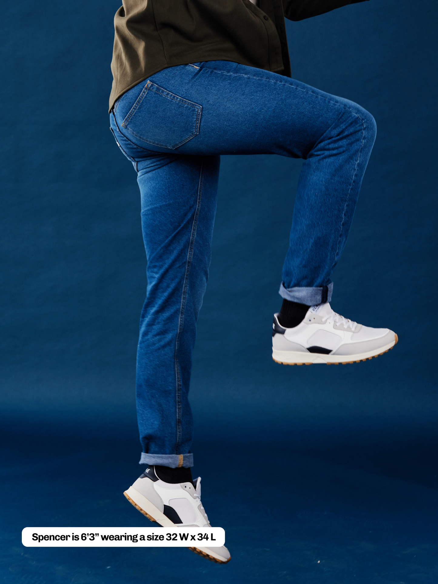 Recycled Denim Jean - Stone Blue