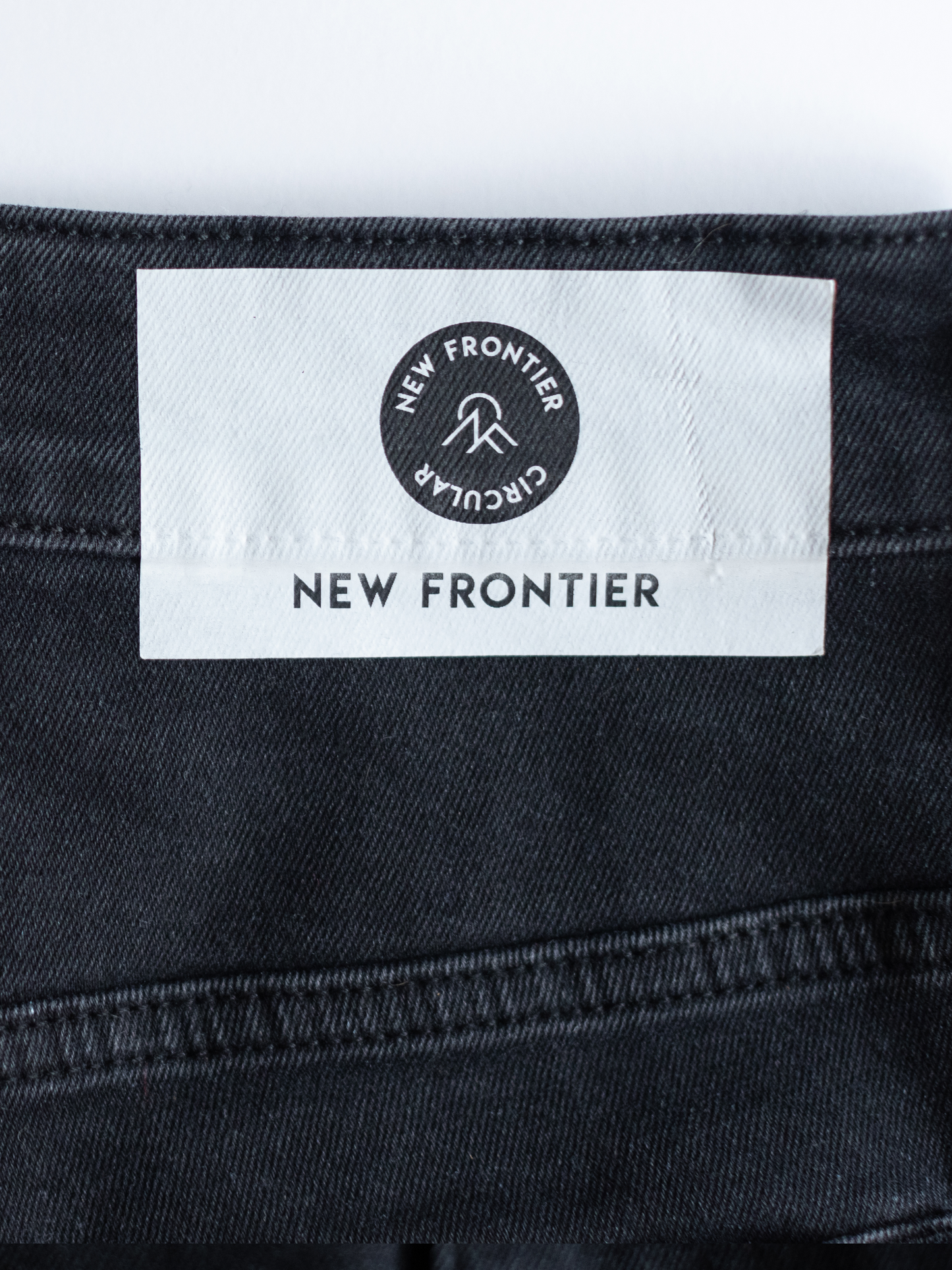 Recycled Denim Stretch Jean - Stone Black