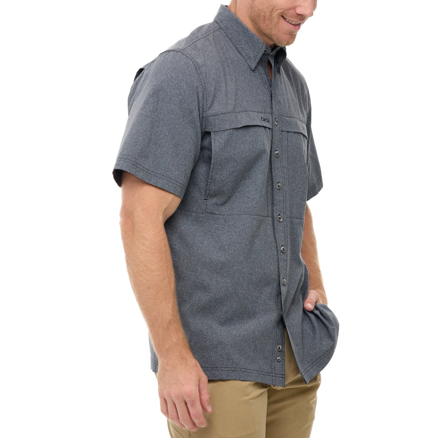 Stone Grey MicroTek Shirt