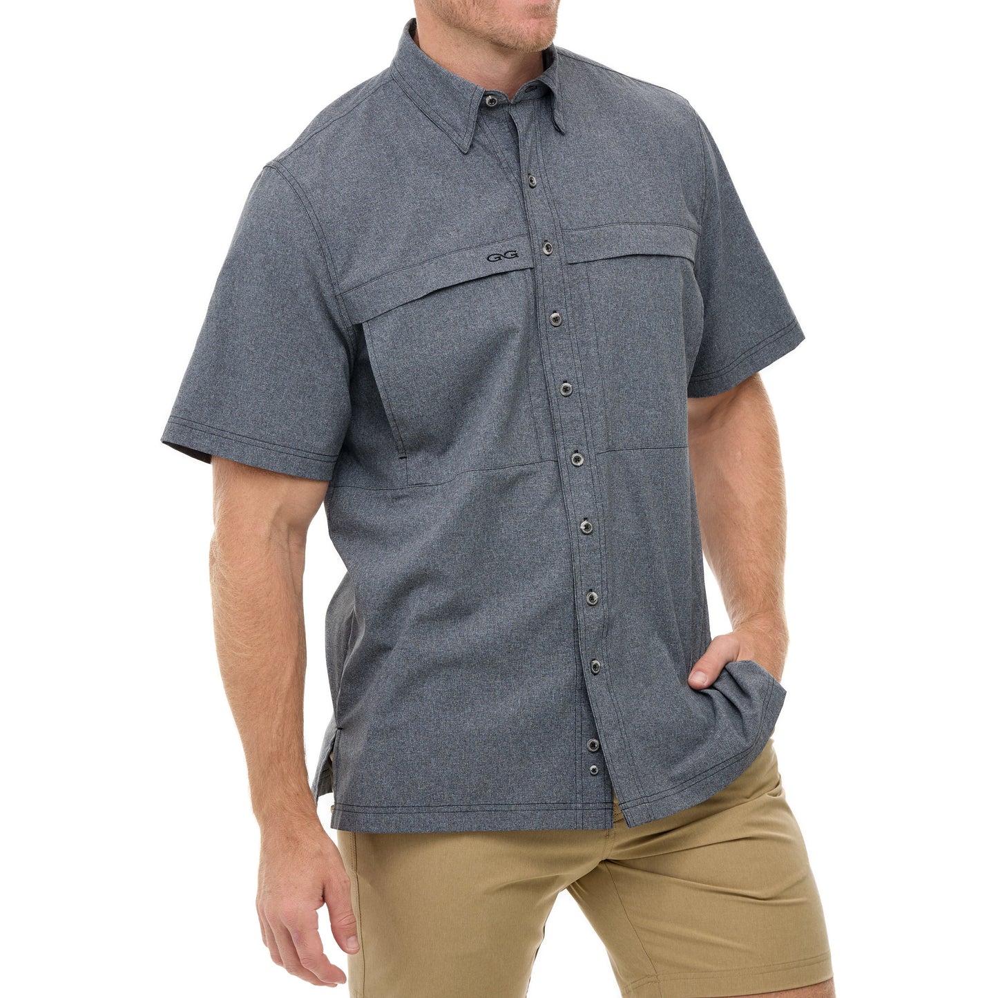 Stone Grey MicroTek Shirt