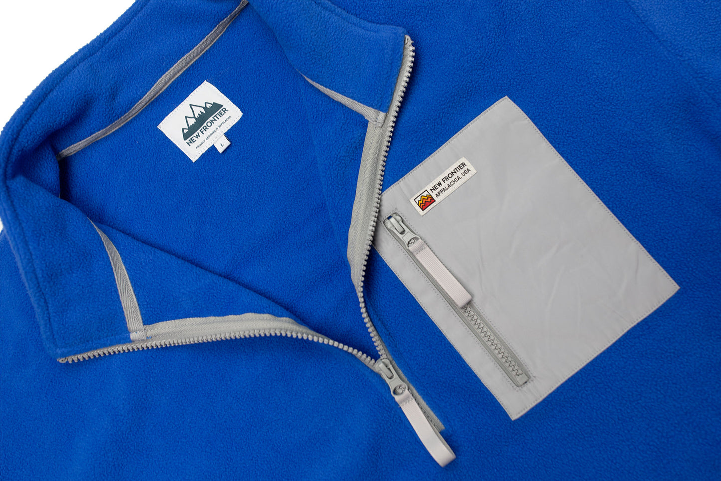 Frontier Fleece Pullover - 1/4 Zip KY Blue