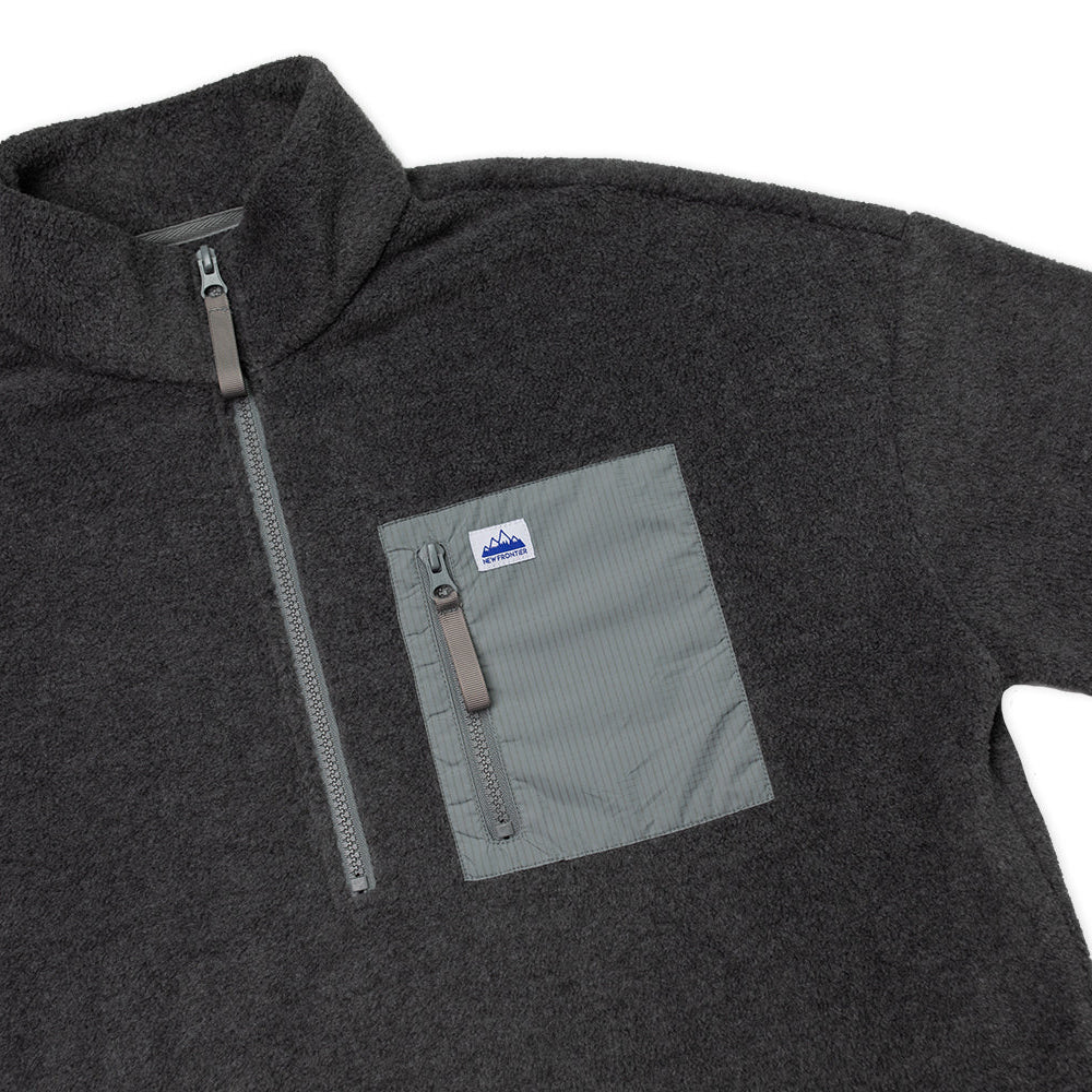 Women's Cropped Fleece - 1/4 Zip