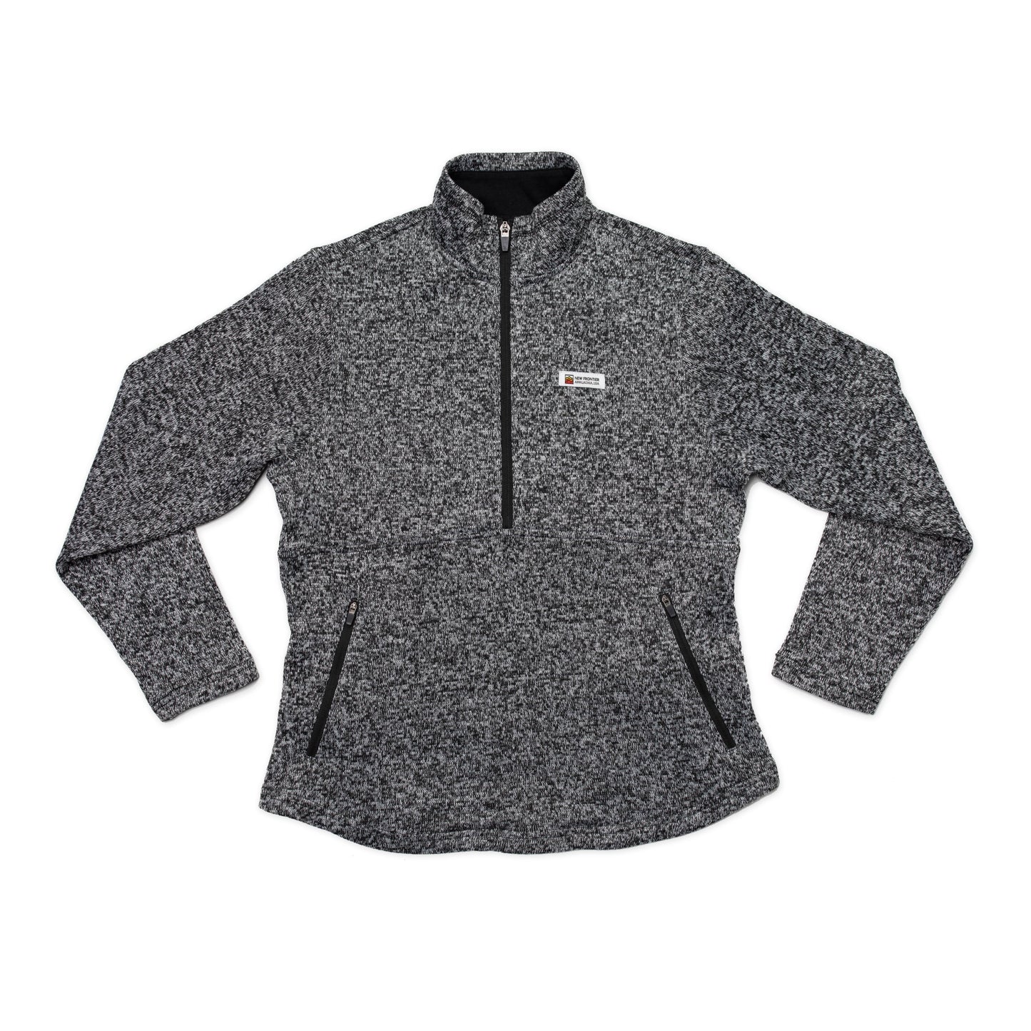 Women's Premium 1/4 Zip Pullover - Pepper Grey