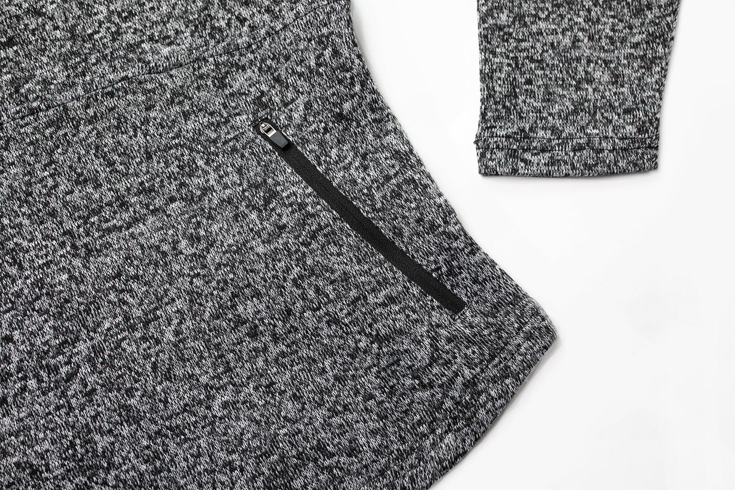 Women's Premium 1/4 Zip Pullover - Pepper Grey
