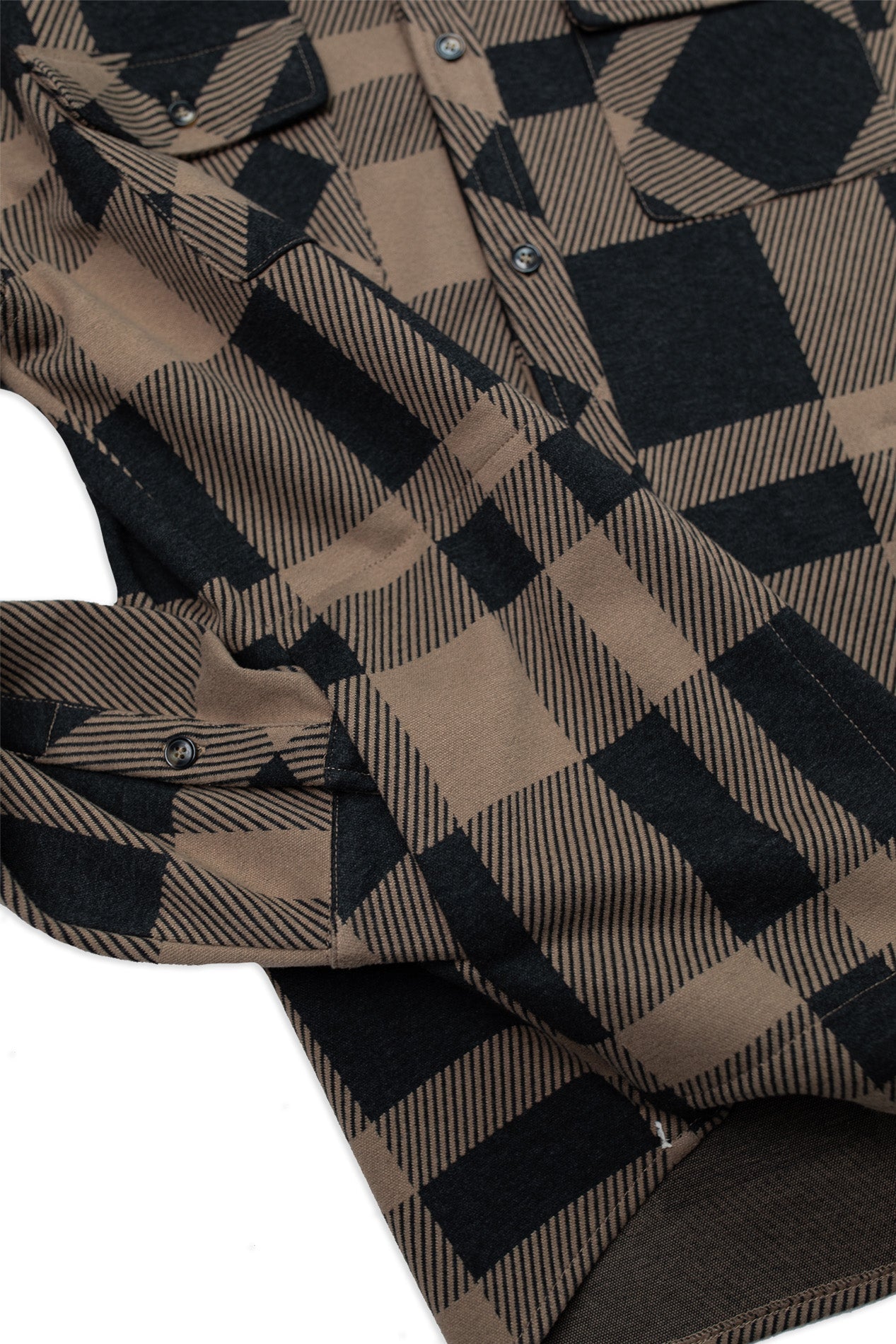 Legend Stretch Flannel Shirt - Wood Brown