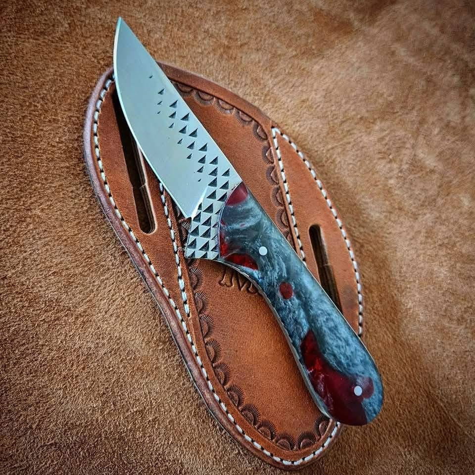 Handcrafted Cowboy Knife Sheaths with Leather Belt Loop
