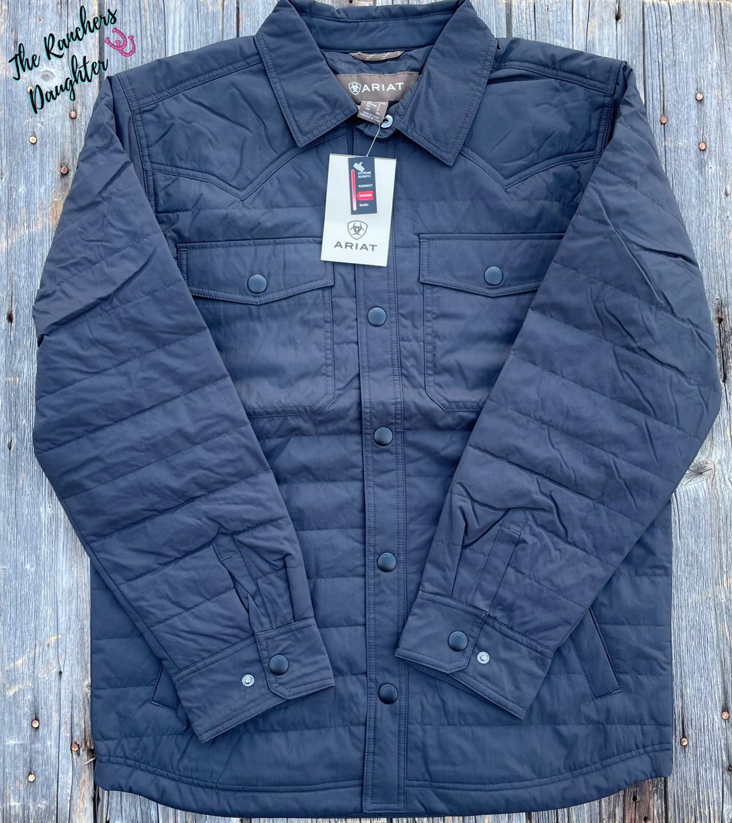 Ariat Men's Phantom Quilted Shirt Jacket