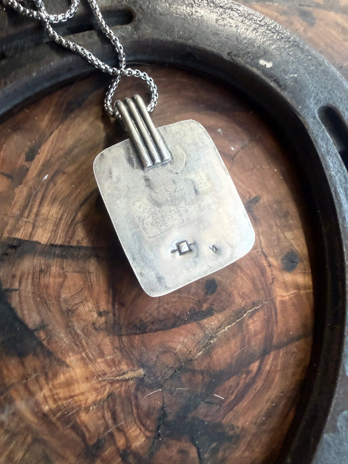 Sugilite Heirloom Pendant by Bootleg Silver Co – view 3
