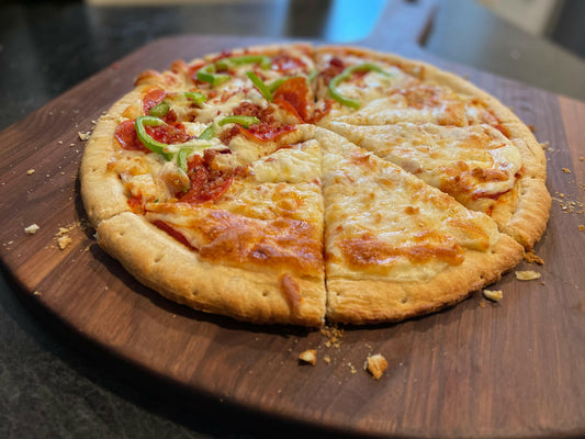 Walnut Pizza Paddle - Board