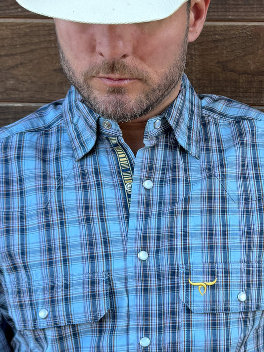 Drover Men's Western Shirt The Stockade - Signature Series - Pearl Snap Shirt