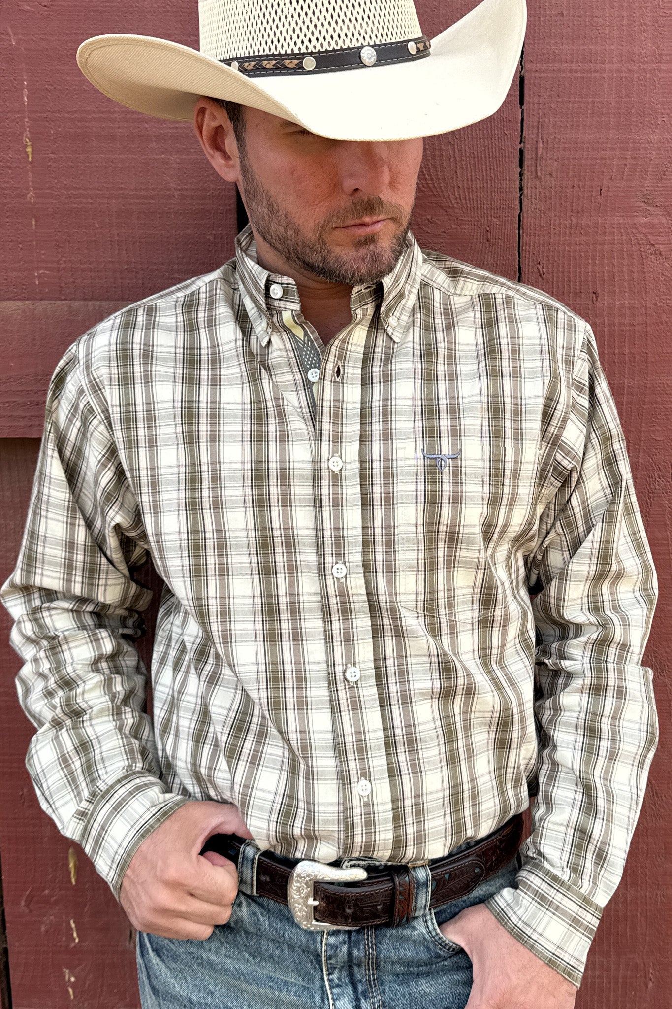 Drover Men's Western Shirt Signature Series -Ruckus