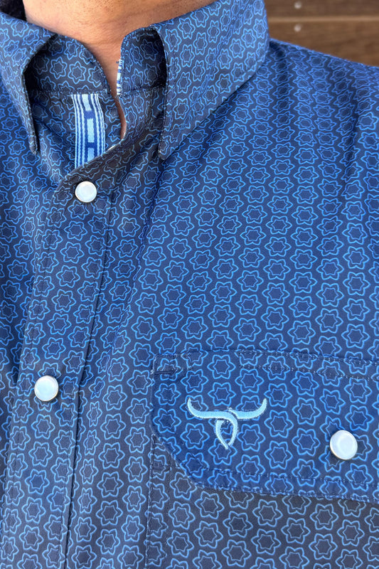 Drover Men's Western Shirt Signature Series - Performance Vent Shirt - Bodacious