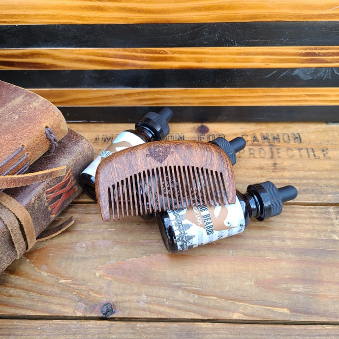 Dashfire Beards - Golden Sandalwood Beard Comb