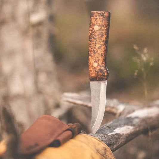Roselli Hunter Full Tang Dark Stained Handle with FireSteel