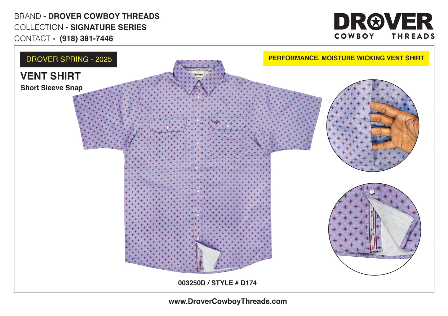 Signature Series - Performance Vent Shirt - Rambler