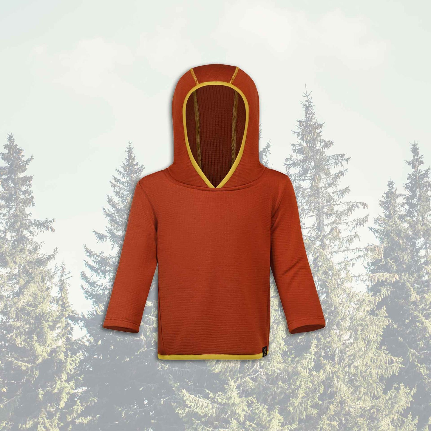 Baby Grid Fleece Hoodie