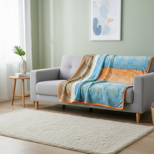 Beach Colors Throw Blanket