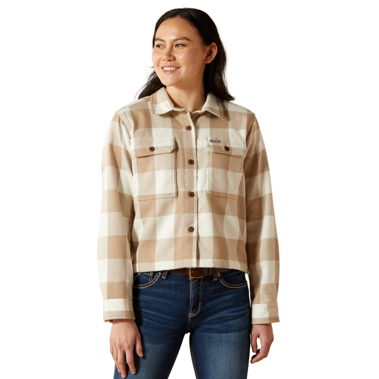 Ariat Women's Rebar Heavy Flannel Work Shirt - Bumpkin Ranchwear