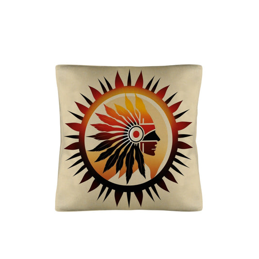 Native Sun Throw Pillow Case